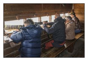 N°28 .OBJECTIF iMAGRE PAU EN SORTIE. INTERIEUR DE lA CABANE DE LA SALIGUE AUX OISEAUX..jpg