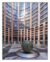 Patio du parlement européen.